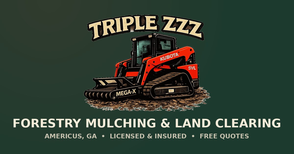 Triple ZZZ Mulching — Forestry Mulching & Land Clearing | Americus, GA